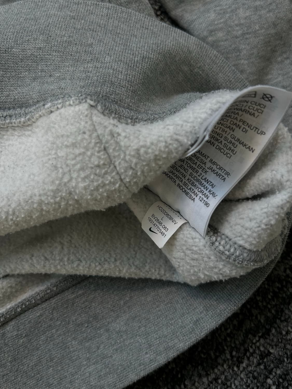 나이키 그레이 후드집업 L 상품이미지7