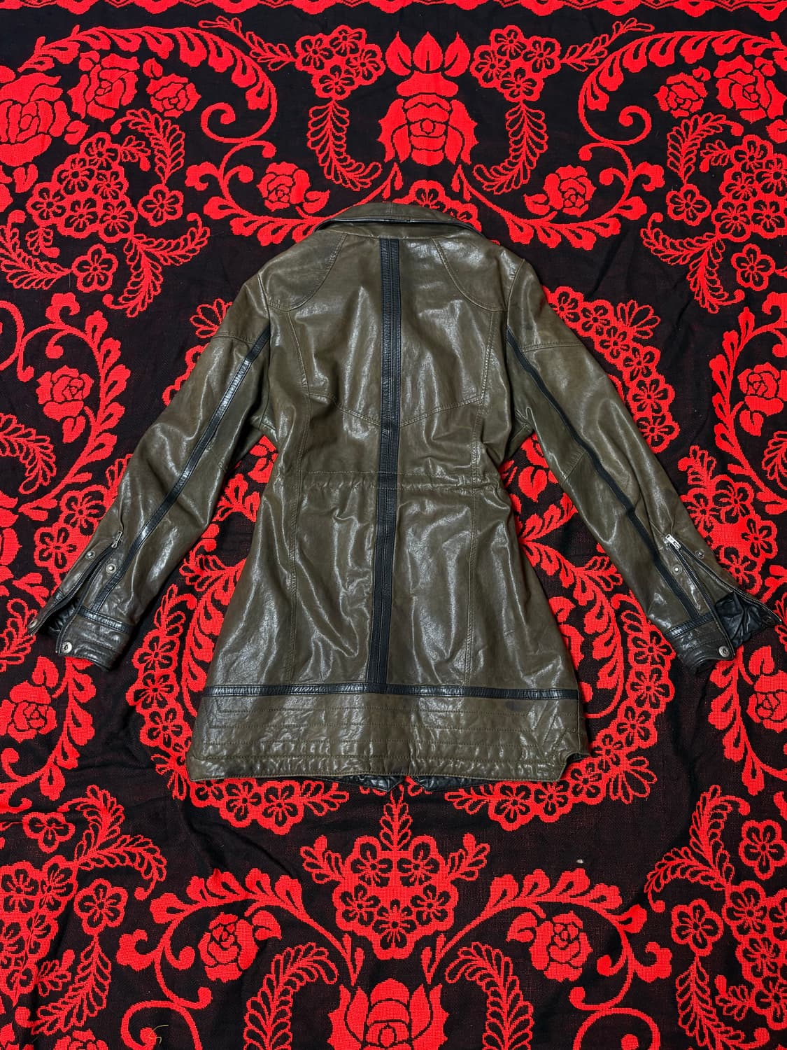 Leather Rock Punk Vkei jacket 상품이미지5