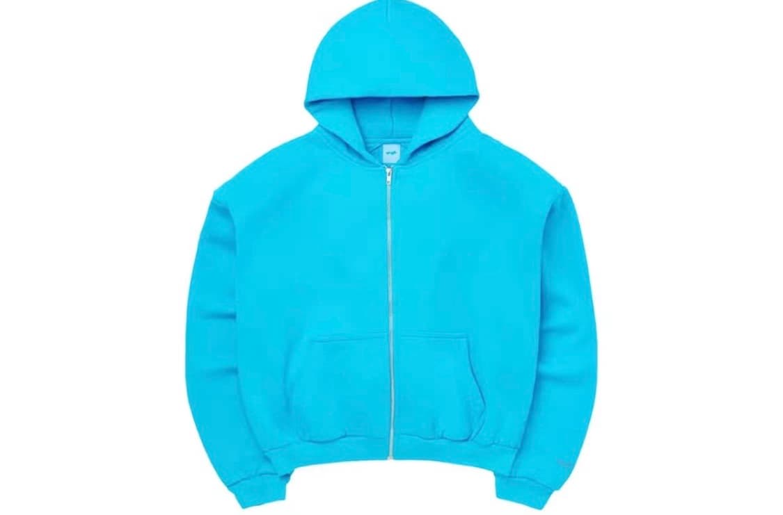 [L 새상품] 스카이라크 슈퍼 블루 후드집업 SKYLRK L XL 교환 상품이미지1