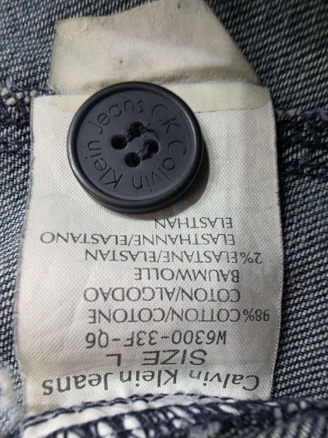 캘빈클라인 여성 데님 블레이저 자켓 L(M) 상품이미지7