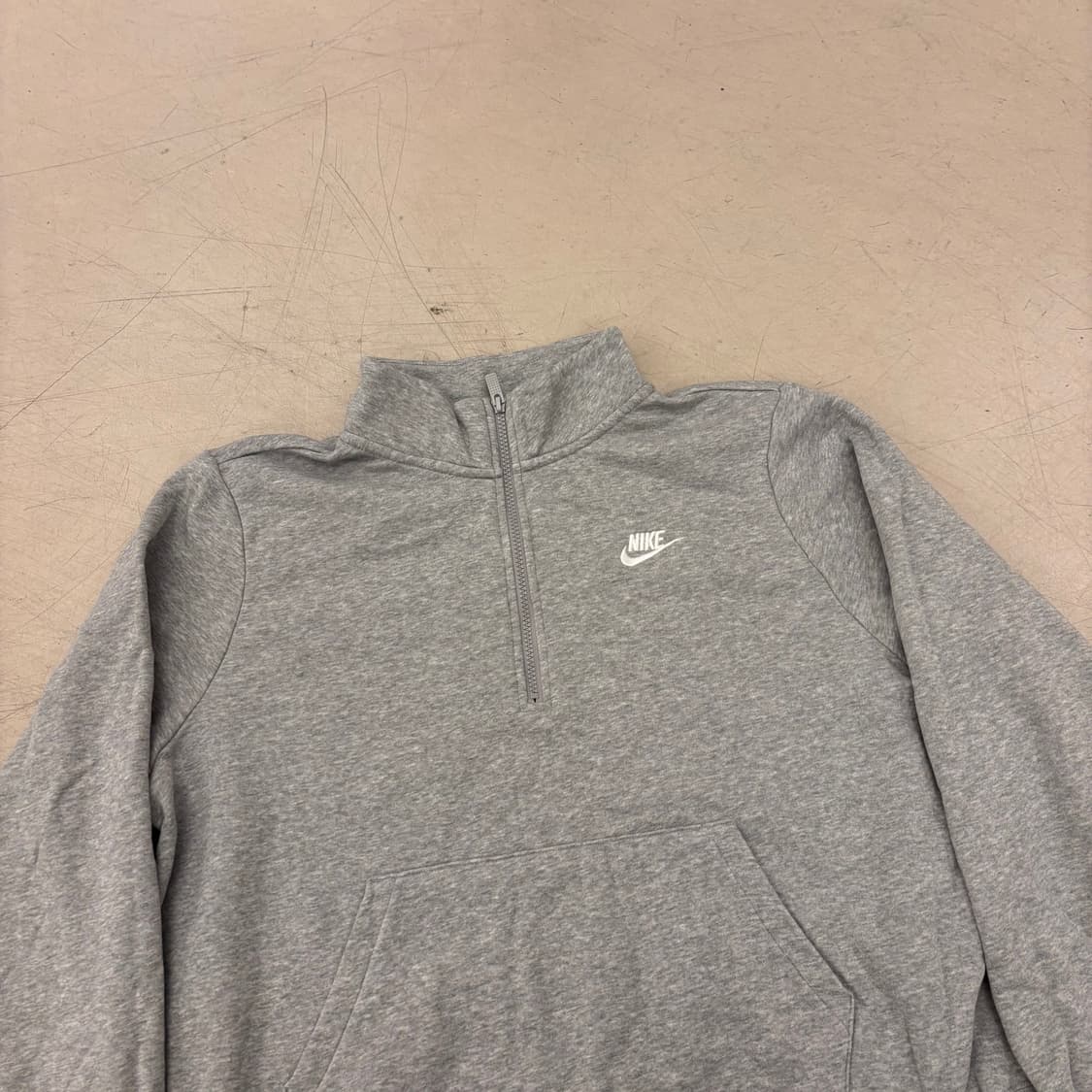 나이키 쿼터집업 그레이 맨투맨 상품이미지2