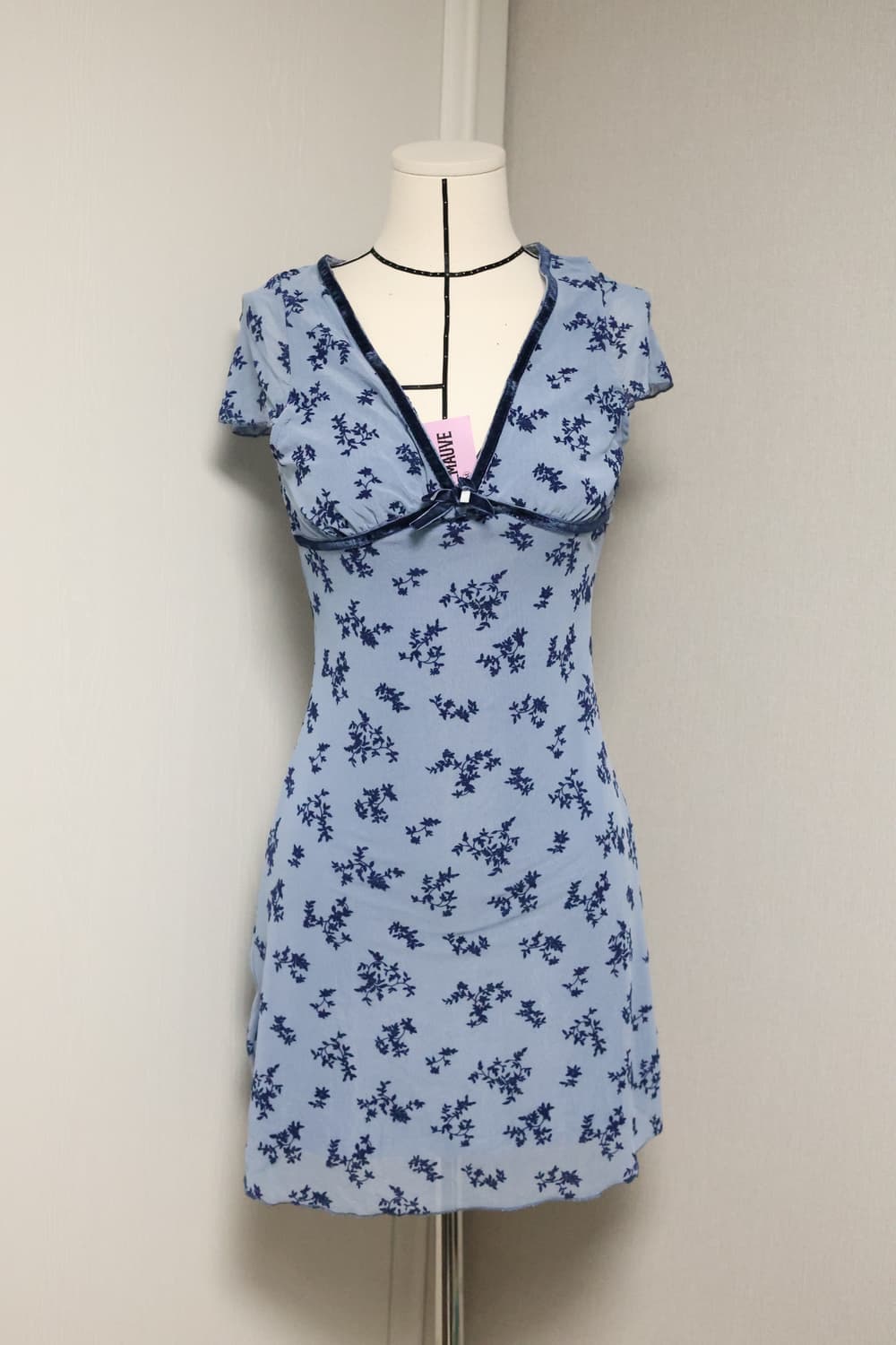 꽃무늬 미니 원피스 상품이미지1