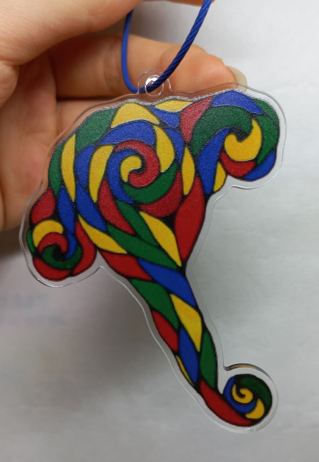 손그림 키링[코끼리] 🐘🌈 상품이미지3