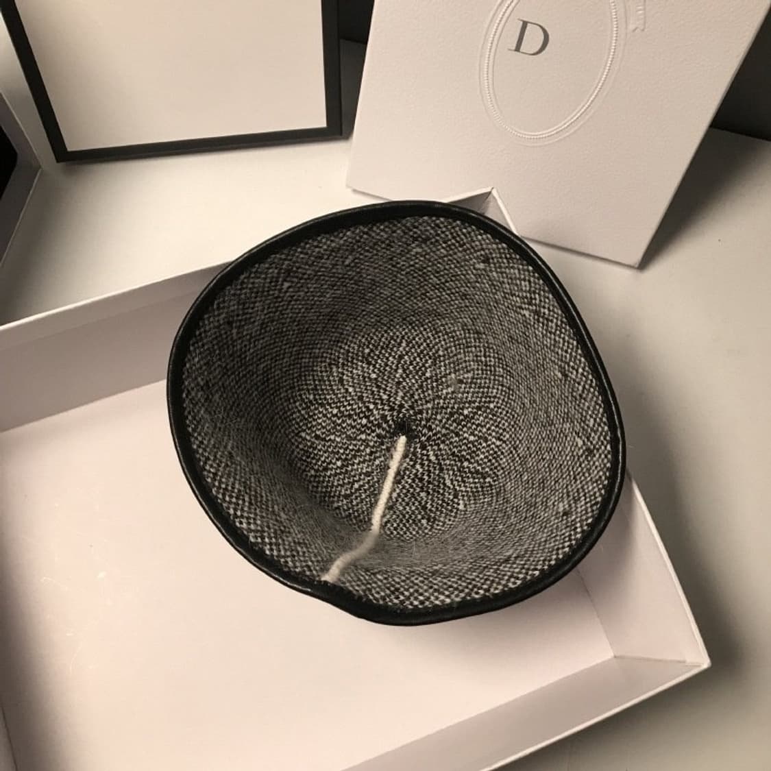 격자무늬 벙거지 모자 상품이미지4