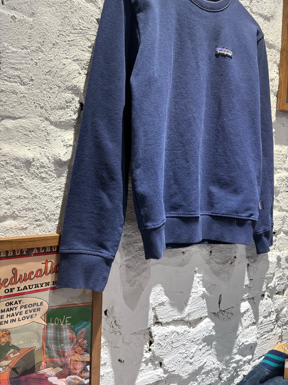 파타고니아 네이비 맨투맨 상품이미지4