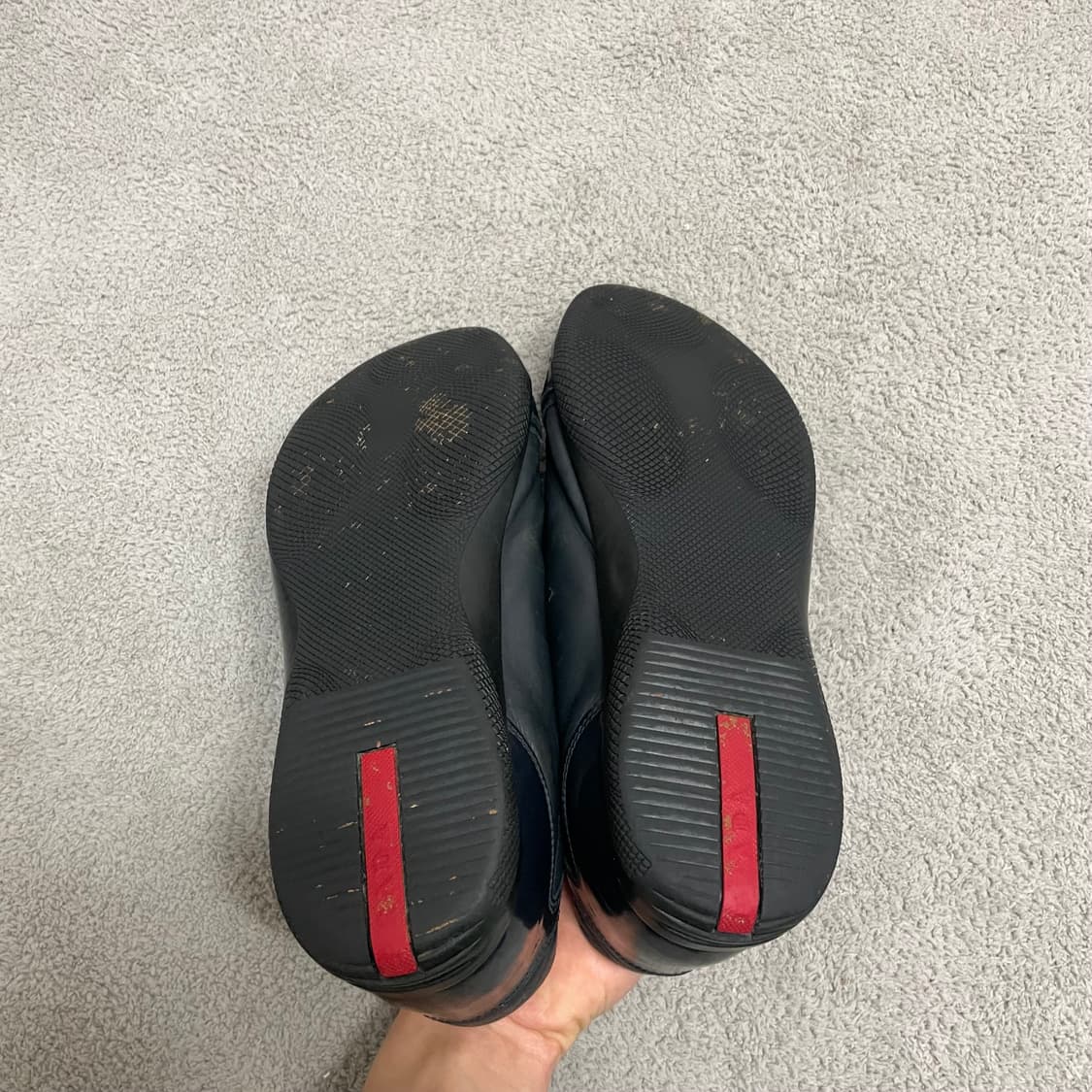 270) 프라다 스포츠 레더 트레이너 스니커즈 신발 상품이미지5