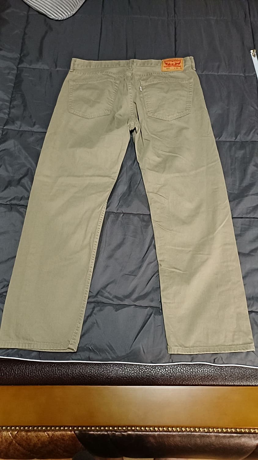 리바이스 505 데님팬츠 실측35인치 기장103 상품이미지6