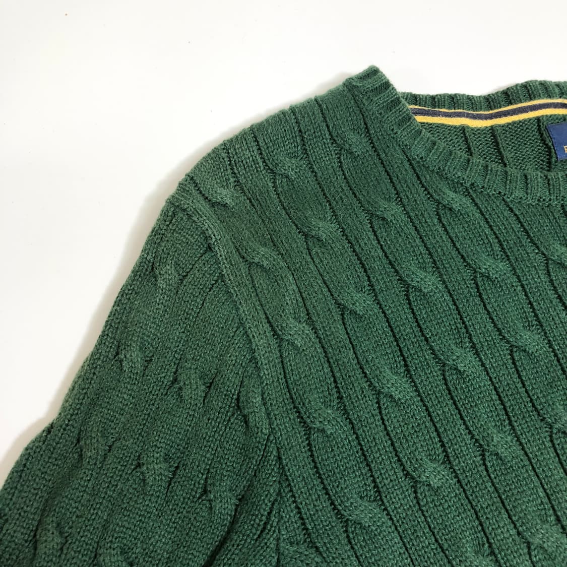 폴로 랄프로렌 케이블 니트 우먼XL 상품이미지3