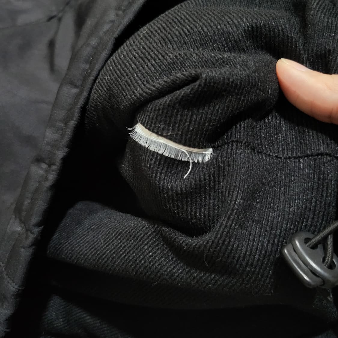 나이키 90s 스우시 바람막이 자켓 블랙 (XL) 상품이미지5