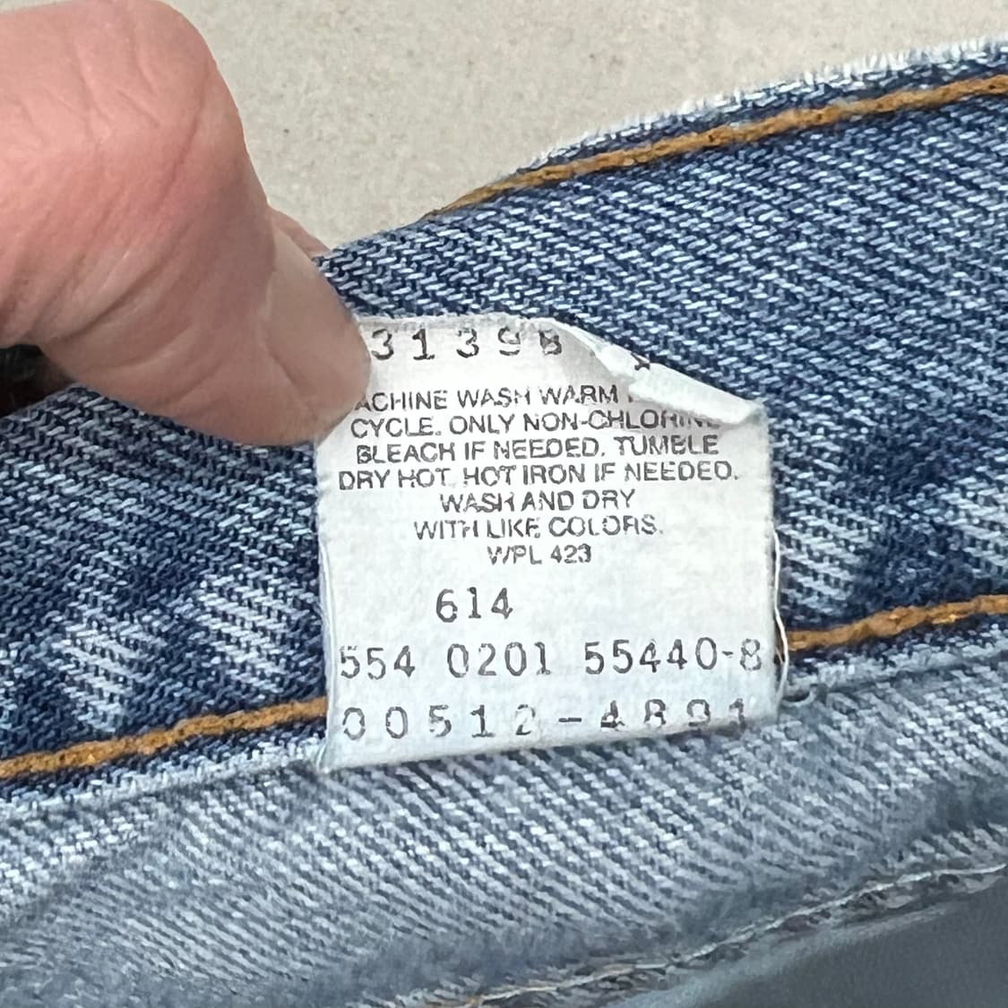 usa 리바이스 512 데님팬츠 s08907 상품이미지7