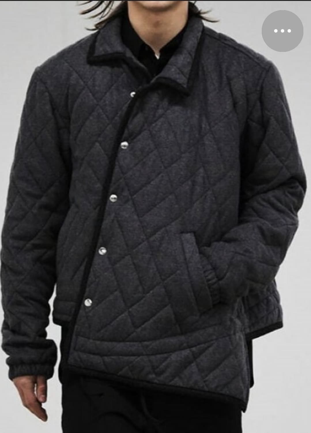 꼼데가르송 사선 비대칭 자켓 상품이미지3