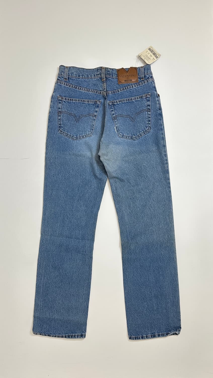 발렌티노 중청 일자핏 데님 팬츠 32 상품이미지4