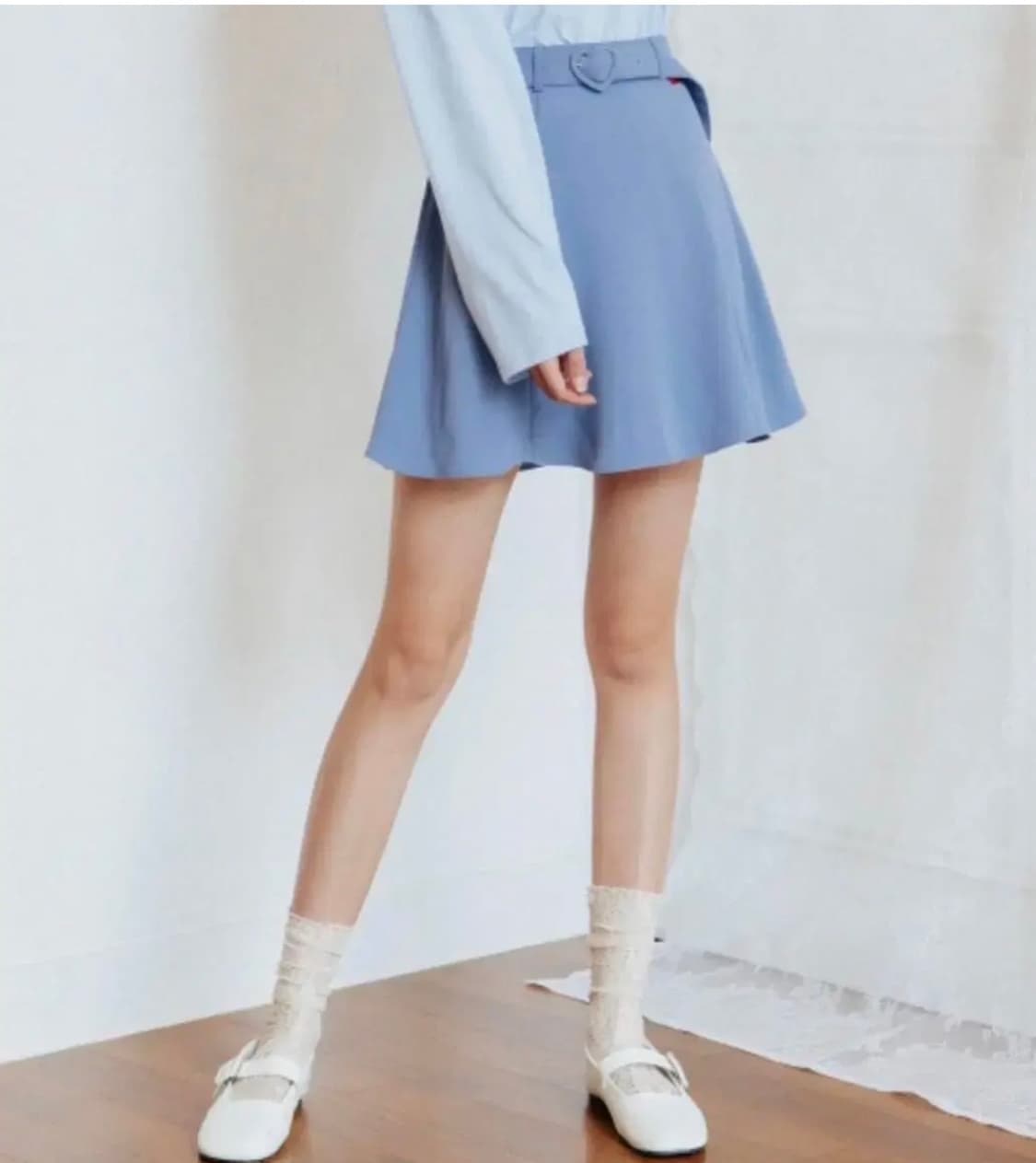 하트클럽 하트 벨트 치마  상품이미지1