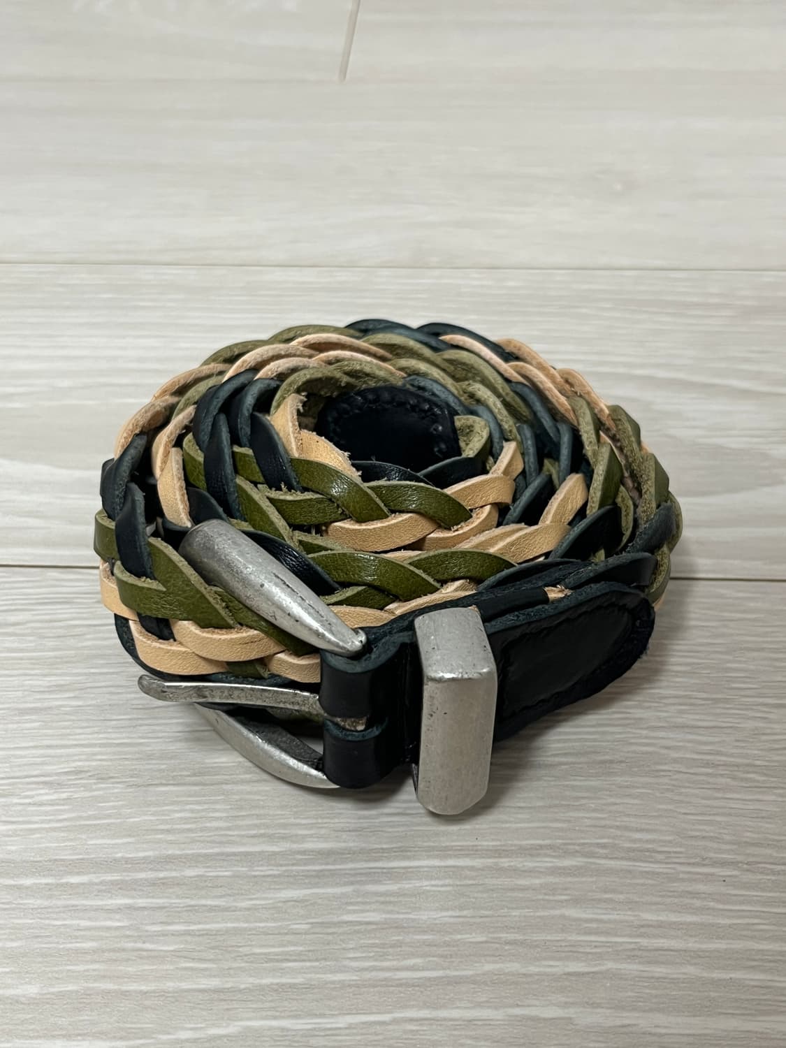 인스턴트펑크 위빙 레더 벨트 상품이미지2