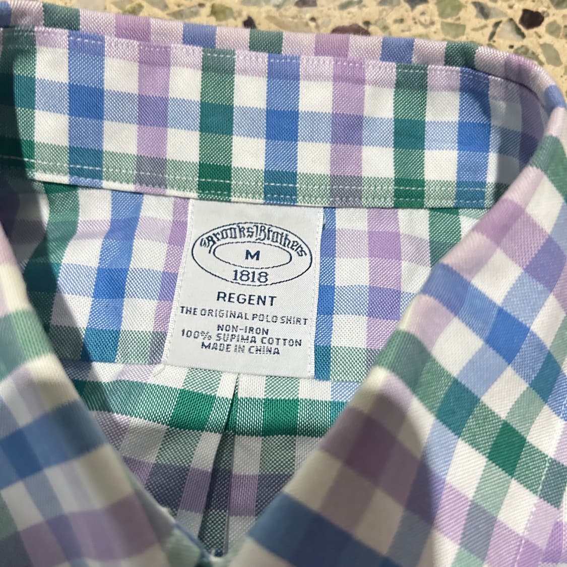 브룩스 브라더스 체크 셔츠 상품이미지5