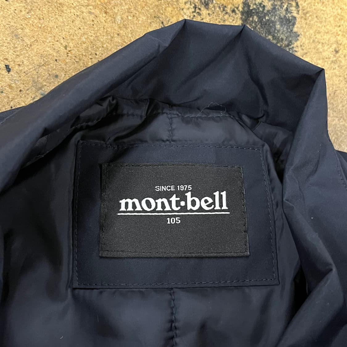 [정품/105] 몽벨 블랙 바람막이 자켓 b19 상품이미지5