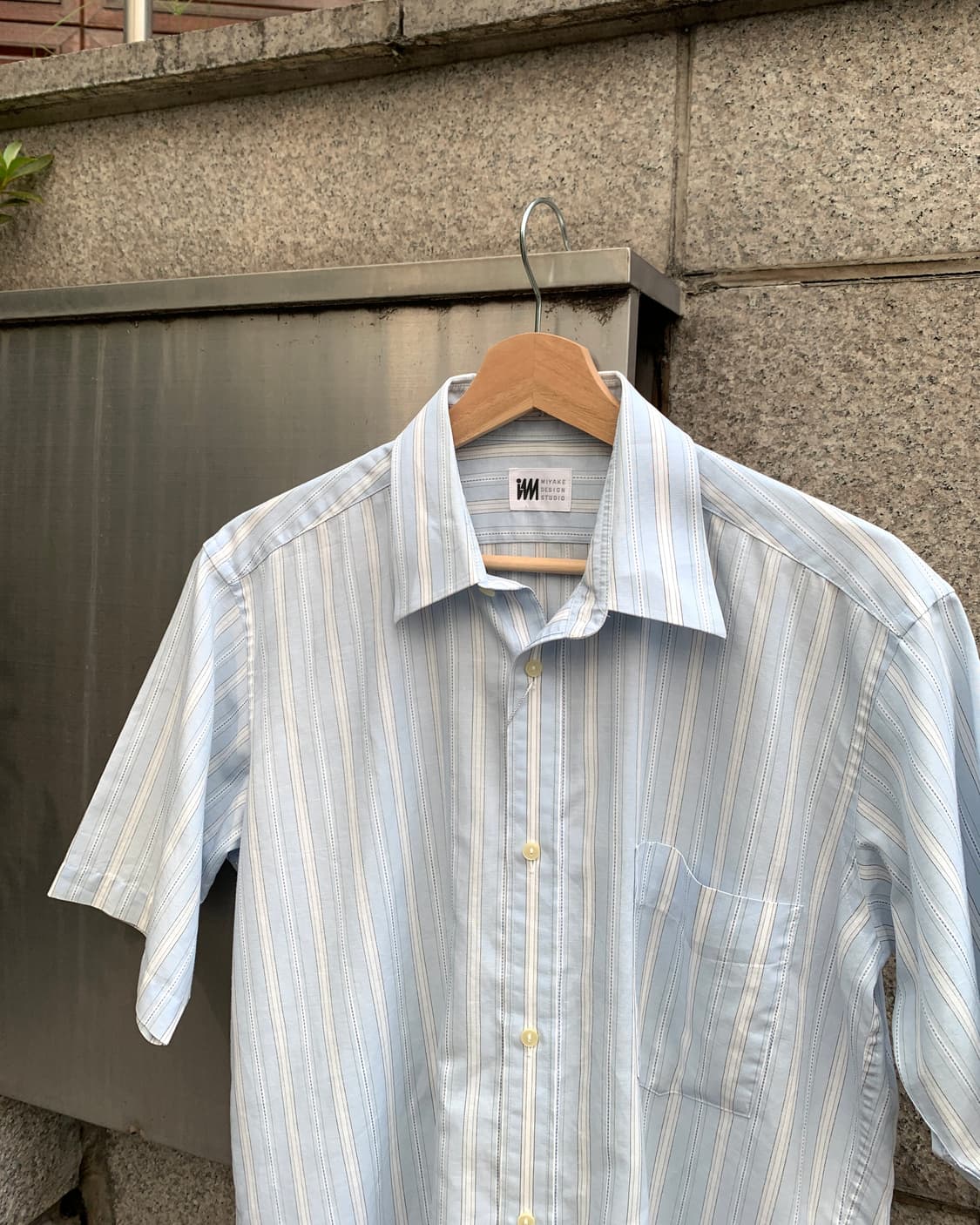 이세이 미야케 IM 프로덕트 스트라이프 반팔 셔츠 상품이미지2