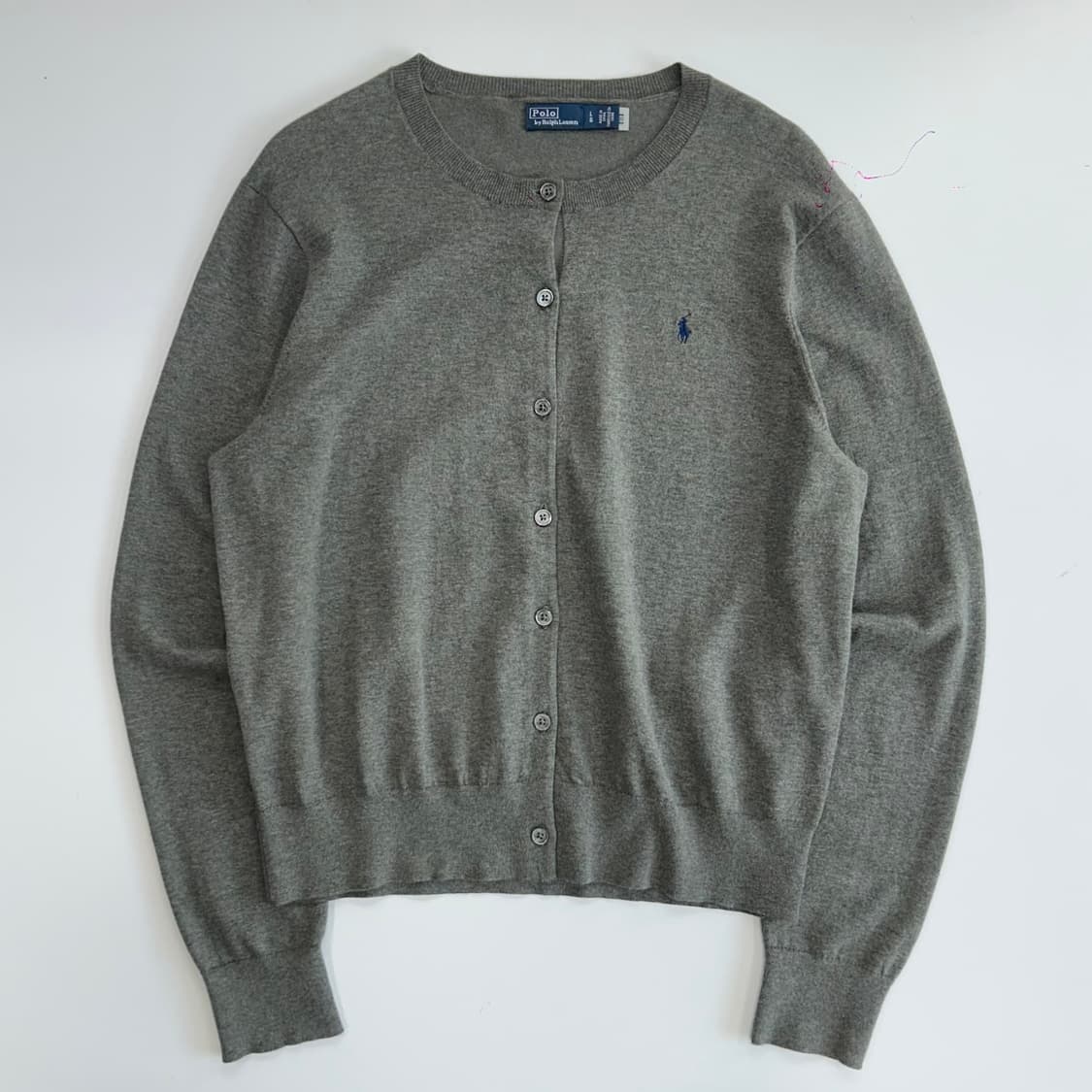 Polo 폴로 현행QR 메리노울 업버튼 가디건 상품이미지3