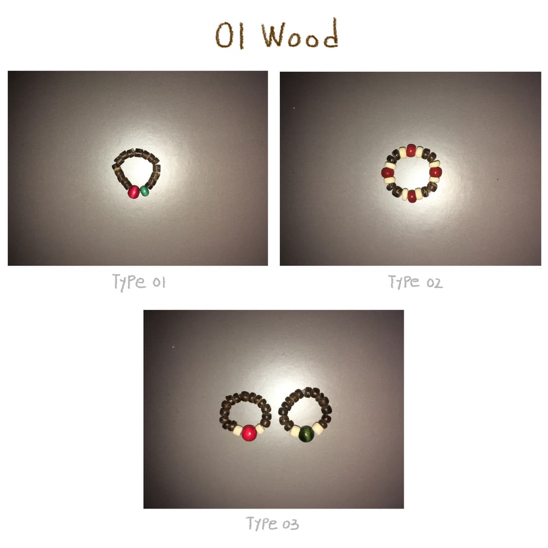 [악] 크리스마스 비즈 반지 상품이미지2