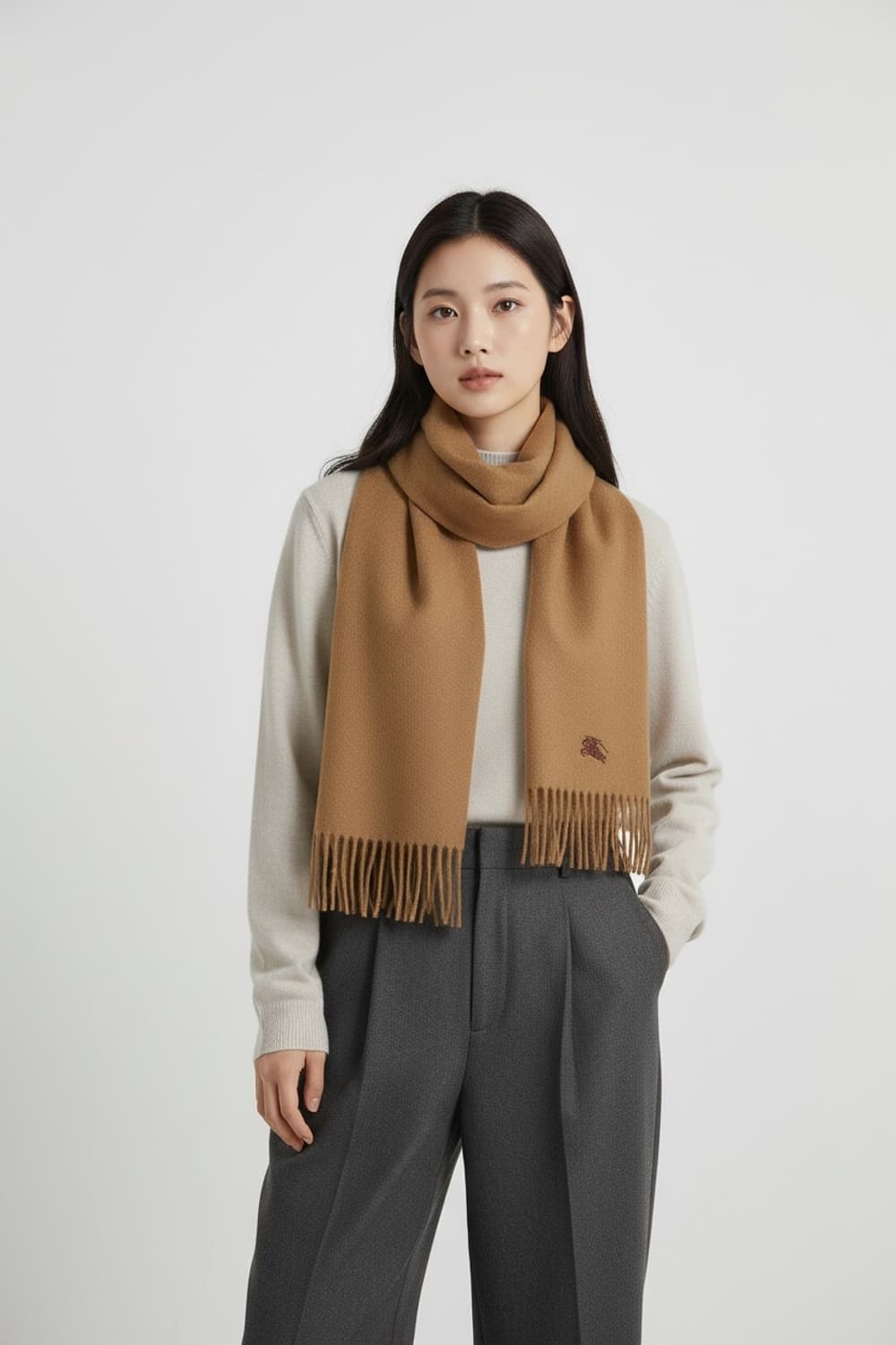 버버리 머플러 베이지 목도리 상품이미지1