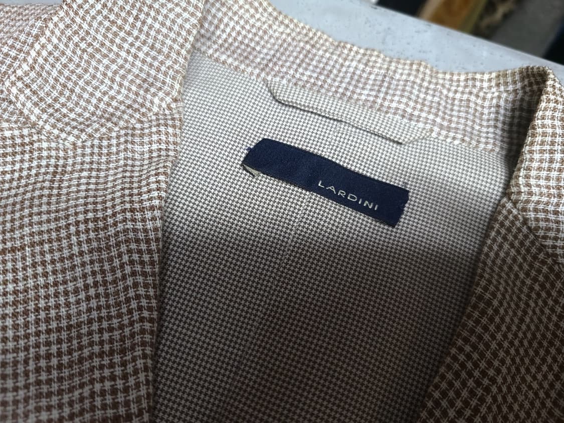 라르디니 더블 린넨 자켓 상품이미지4