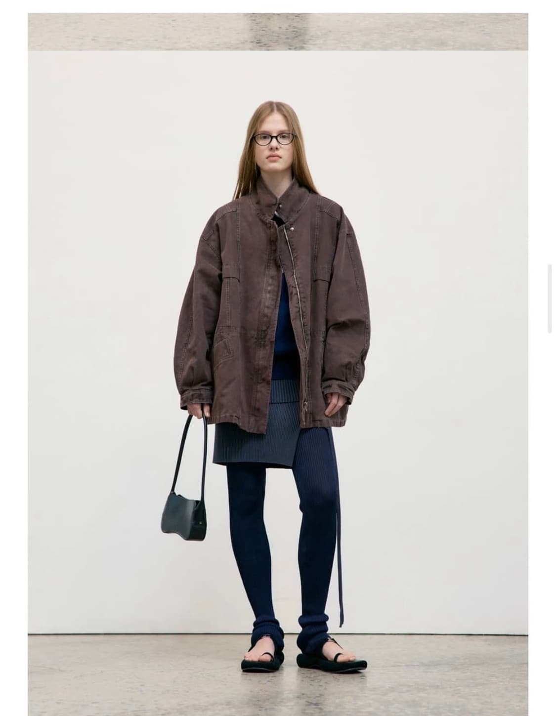 로우클래식 PIGMENT WASHED STITCH HARF JAKET 상품이미지2