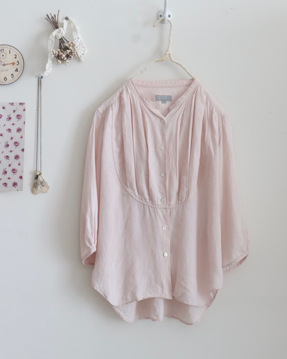 [Margaret Howell] Linen Gather Shirt 상품이미지8