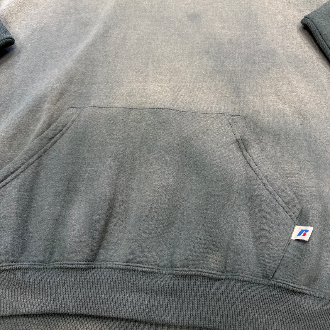 90s Vintage Russell Sun Faded Hoodie 상품이미지5