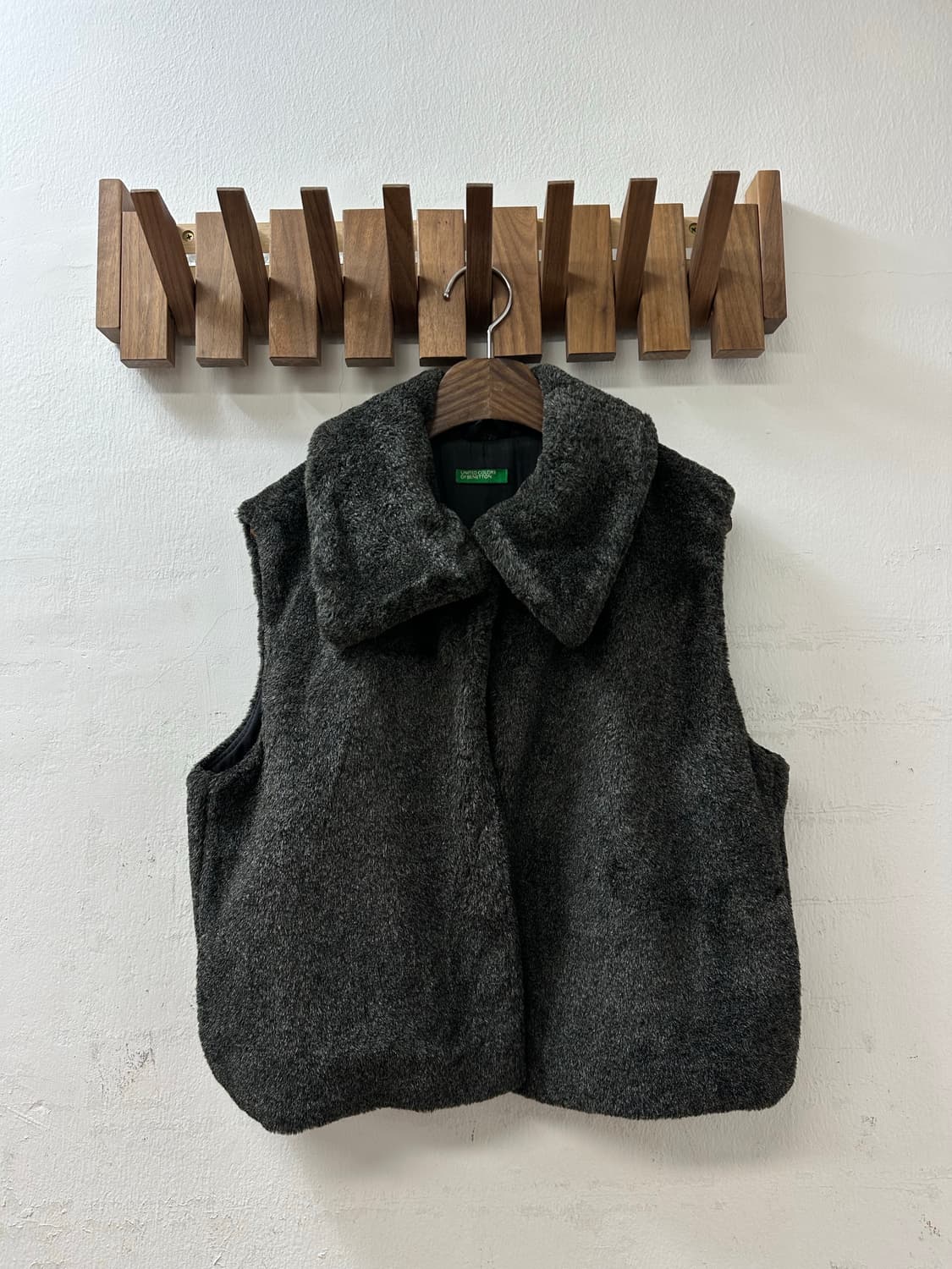 Benetton 베네통 퍼 베스트 아우터 상품이미지1