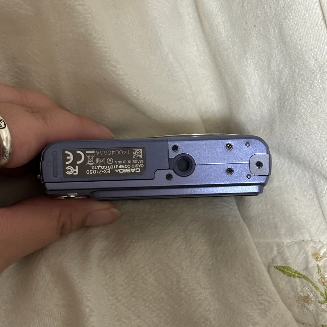 카시오 엑슬림 z1050 상태양호 casio ex-z1050 홍은채디카 상품이미지5