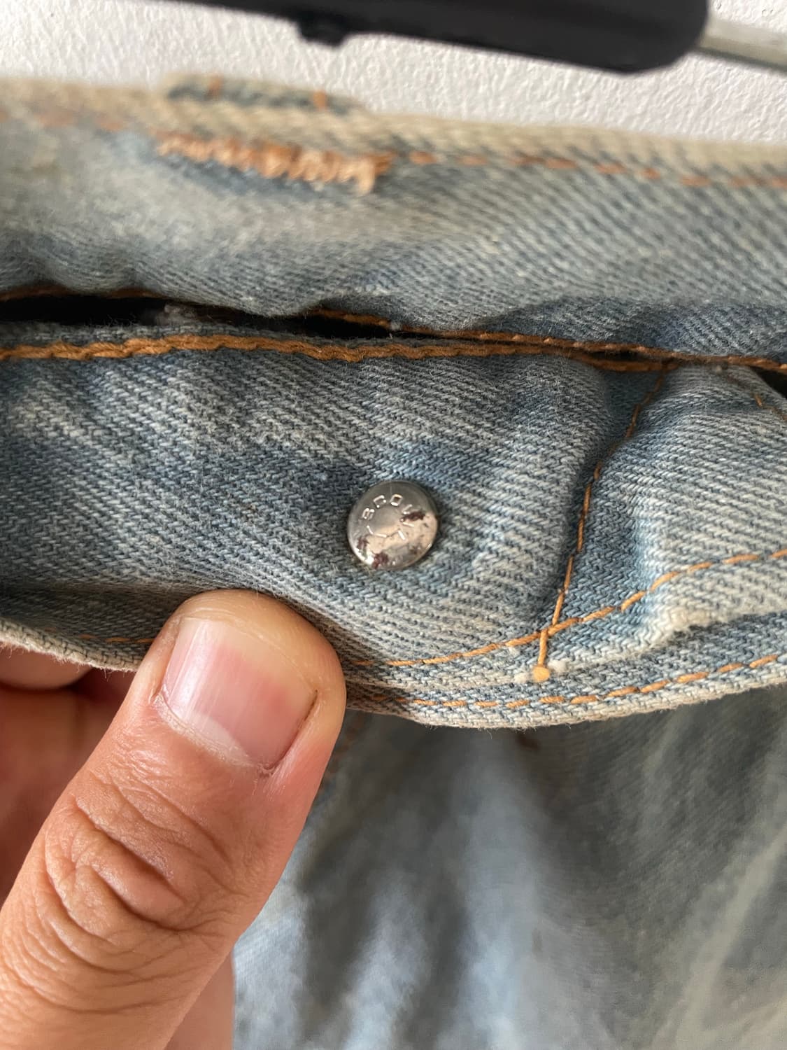 70's JPN Vintage BigStone Work Denim 상품이미지6