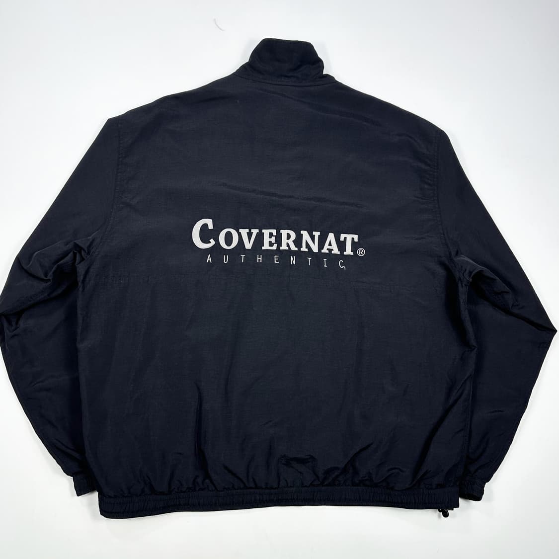 커버낫 백로고 나일론 블랙 바람막이 자켓 (XL) 상품이미지3