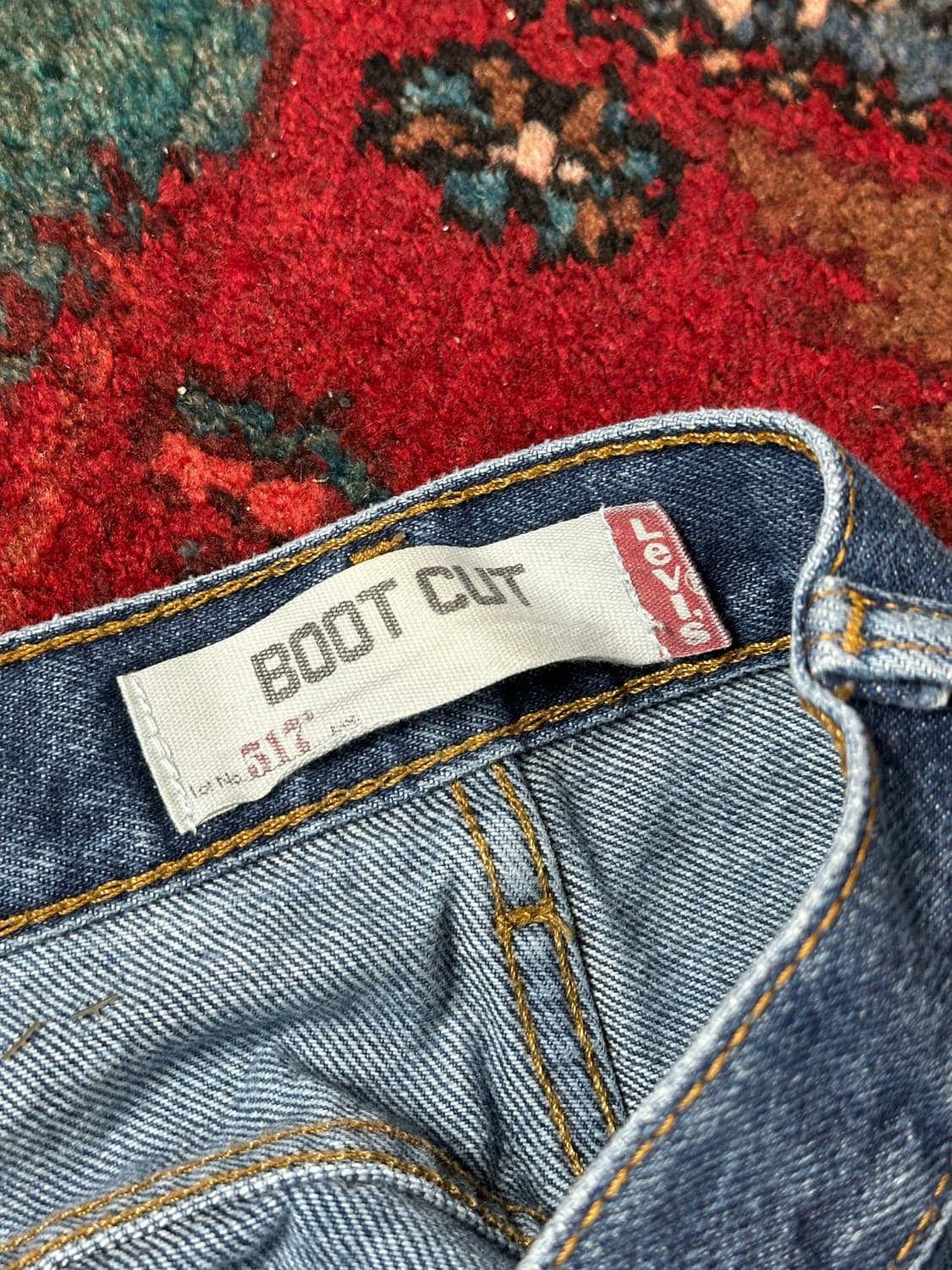 00's 빈티지 리바이스 517 부츠컷 상품이미지10
