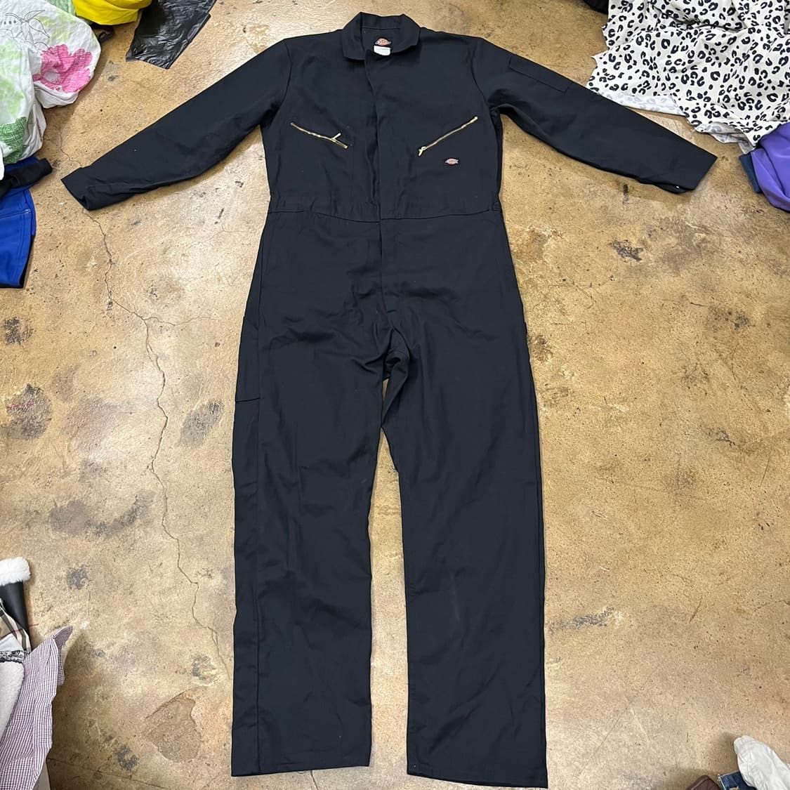 [정품/2] 디키즈 블랙 점프수트 작업복 b14 상품이미지3