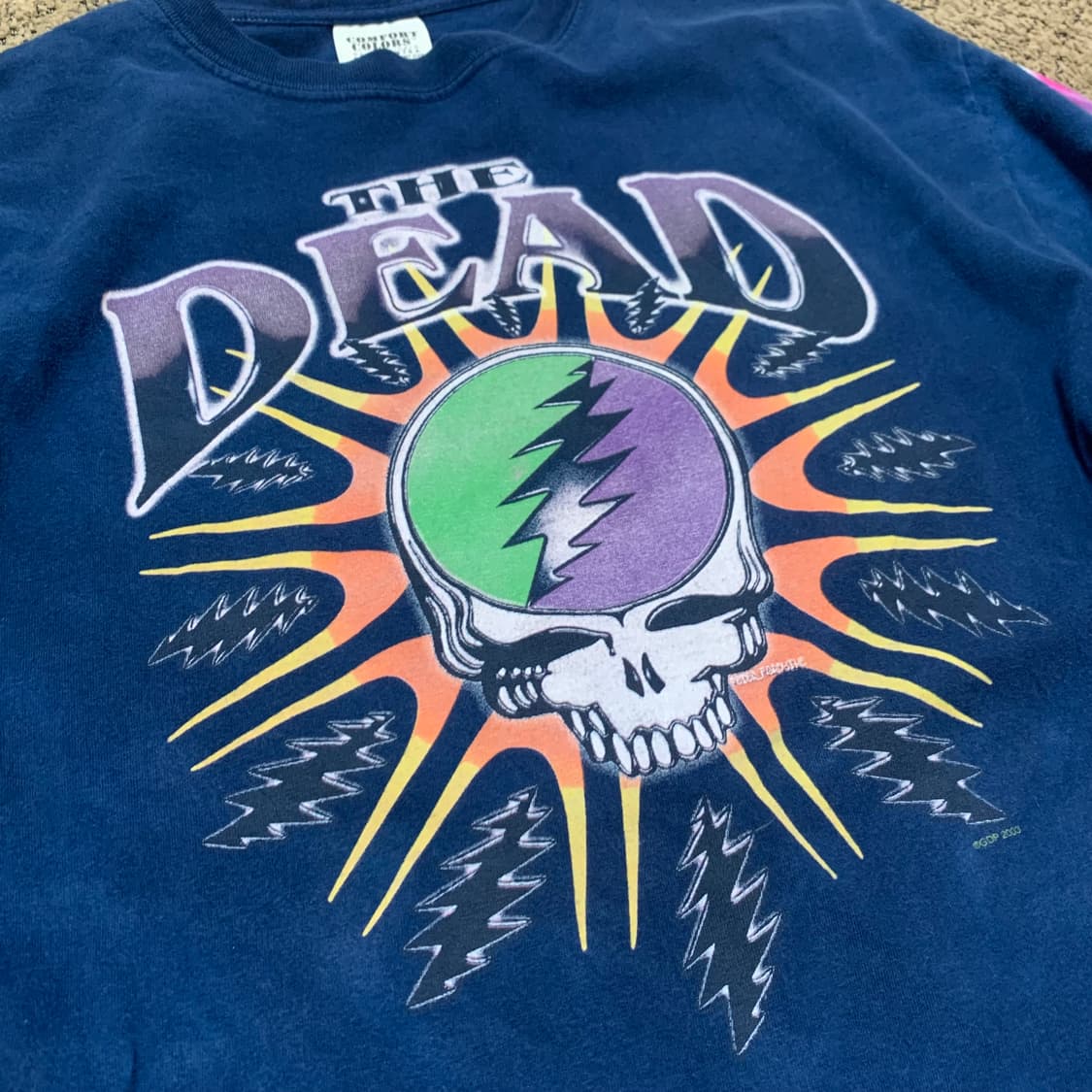 The greatful dead 롱슬리브 타이다이 티셔츠 (M) 상품이미지2