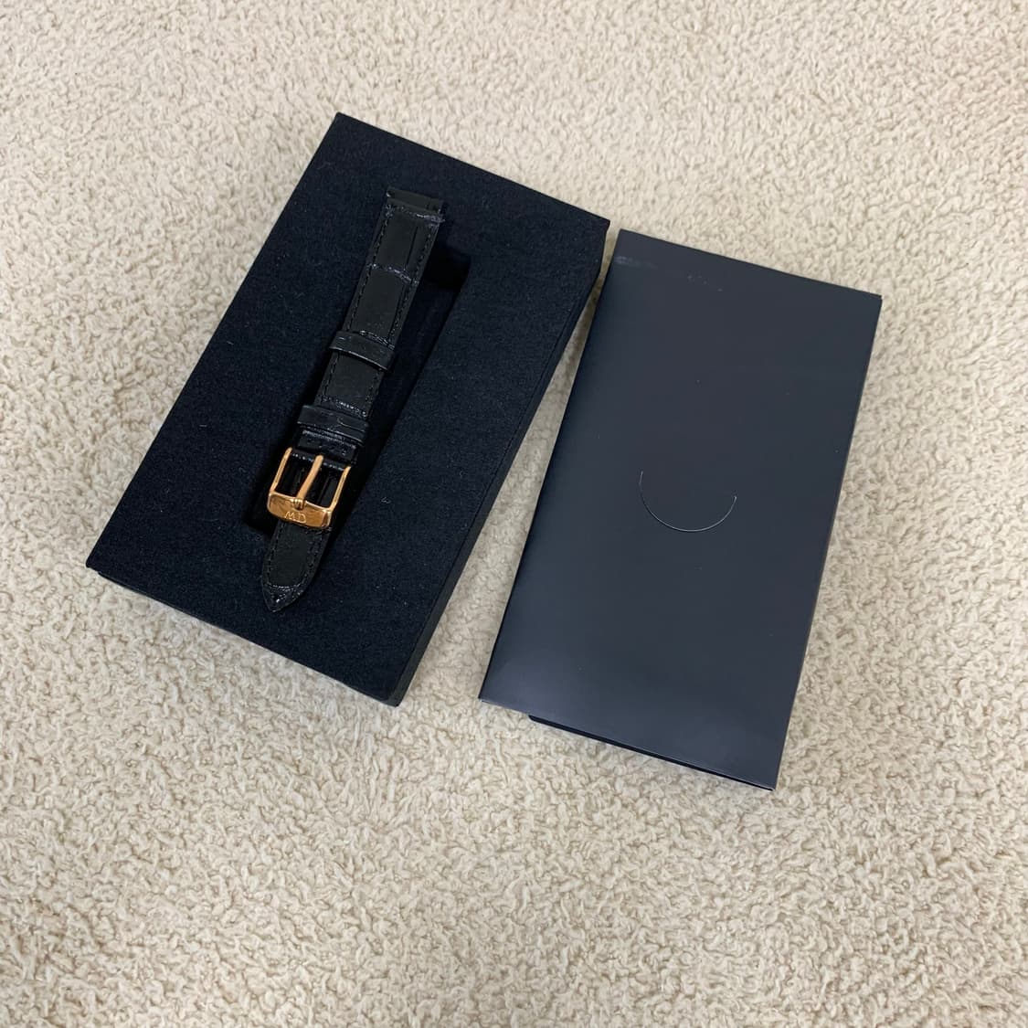 다니엘웰링턴 가죽 스트랩 커플 세트, 시계 스트랩 손목시계 상품이미지3