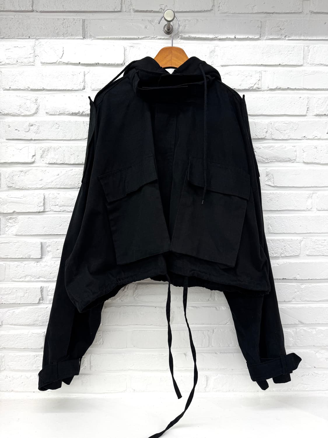 Top notch 블랙 숏 자켓 상품이미지4