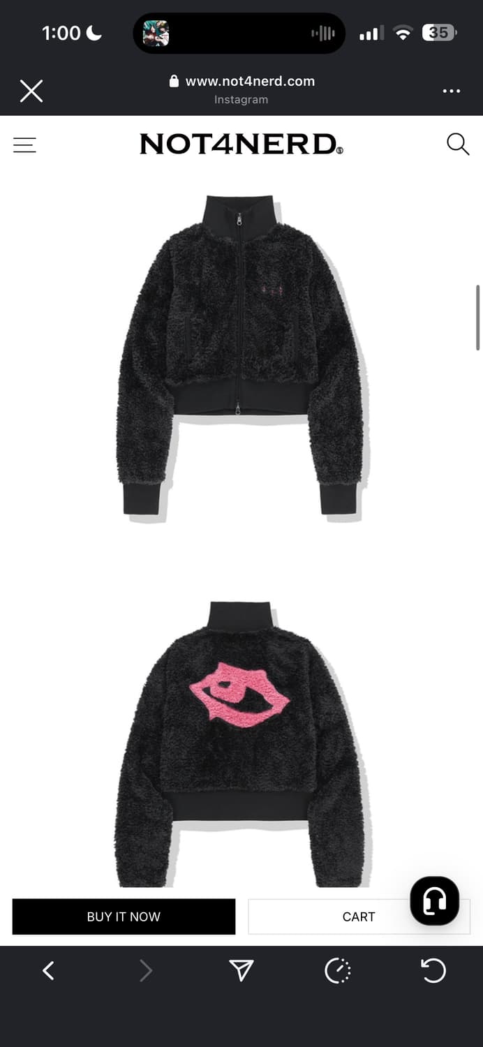 not4nerd fur zip up 상품이미지5