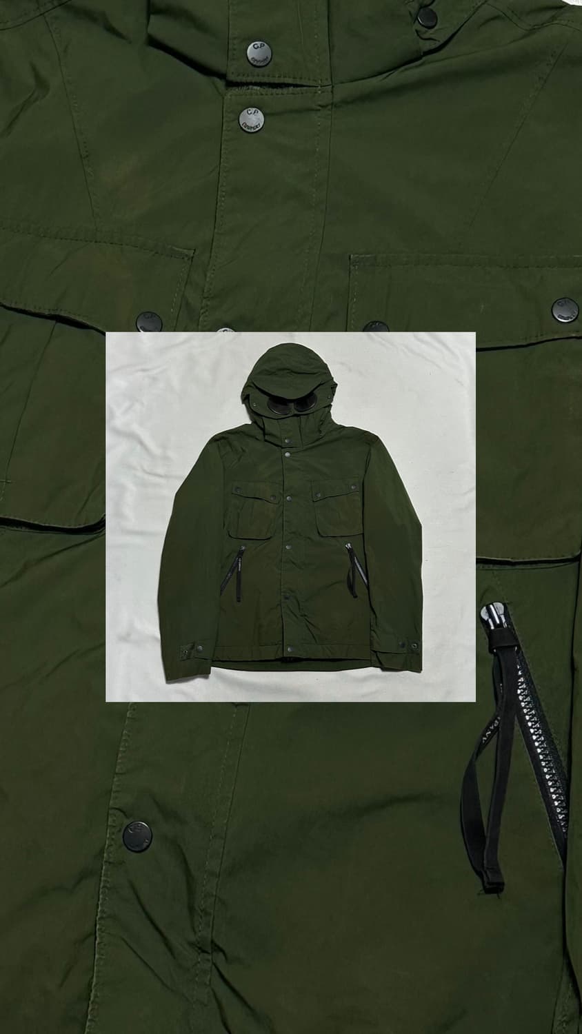 C.P Company 카키 자켓 상품이미지1