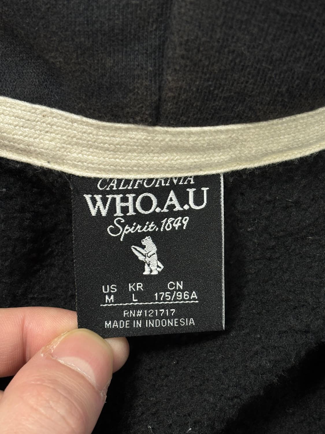 후아유 캘리포니아 후드 집업 상품이미지7