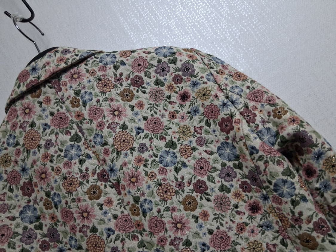 일본빈티지수입 꼼사이즘 COMME CA ISM 플라워 쟈카드하프쟈켓 66 상품이미지7