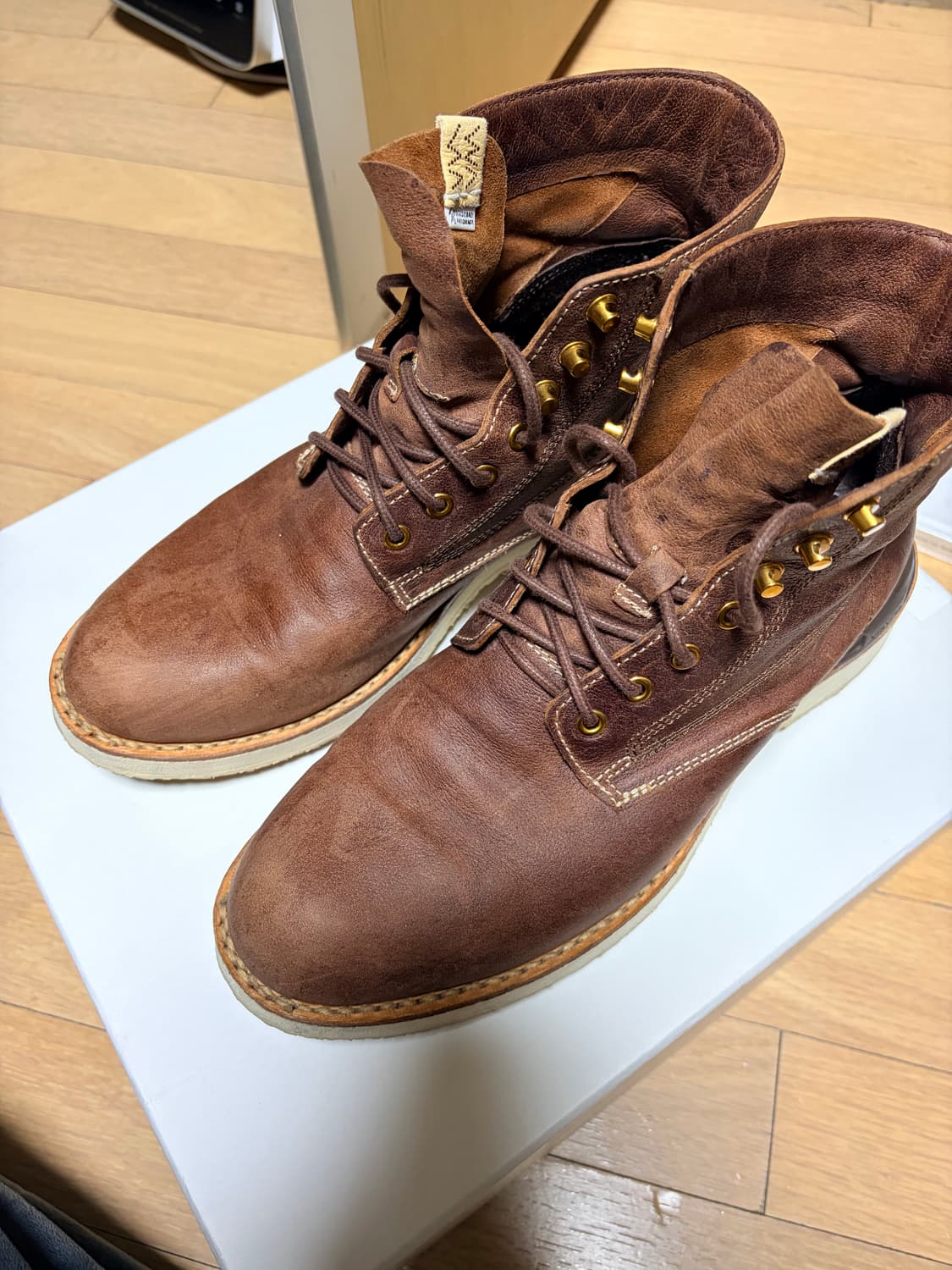 [M9] 25SS 비즈빔 버질부츠 다크브라운 virgil boots 상품이미지1