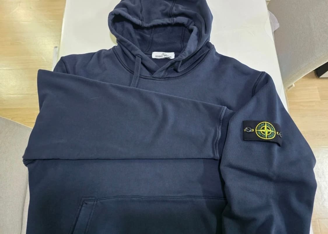 [XXL/105-110] 스톤아일랜드 후드티 1회착용 극미중고 상품이미지1