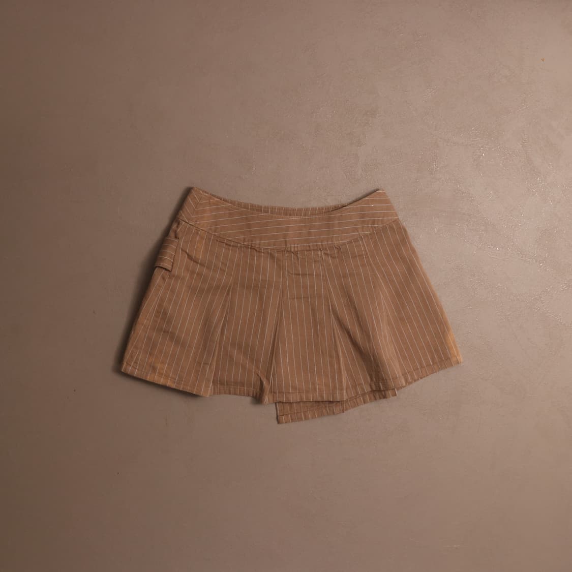 일본빈티지 빅벨트 플레어 미니스커트 A483 상품이미지5