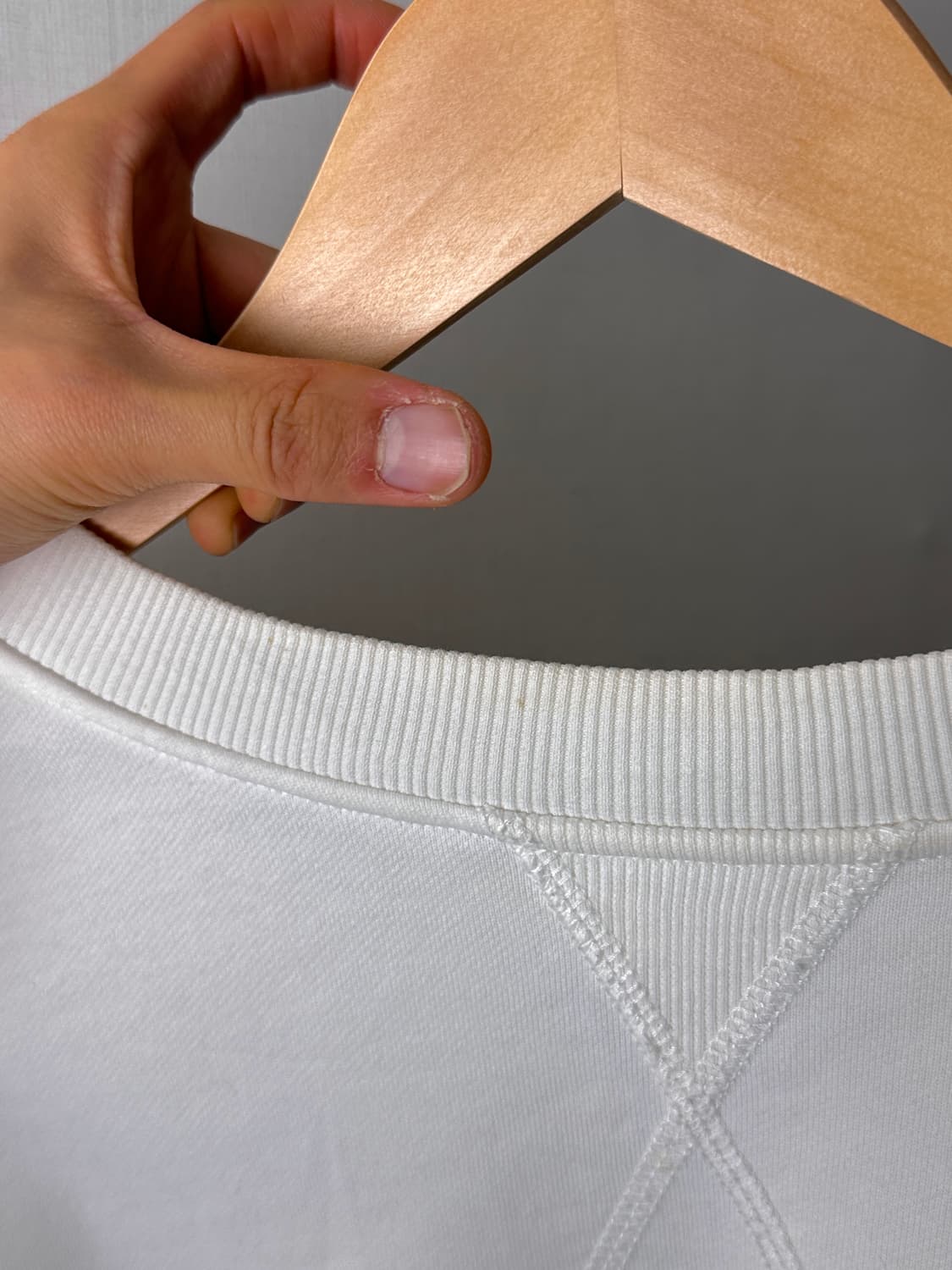 Diesel 리버스 크롭 스웻 셔츠 상품이미지10