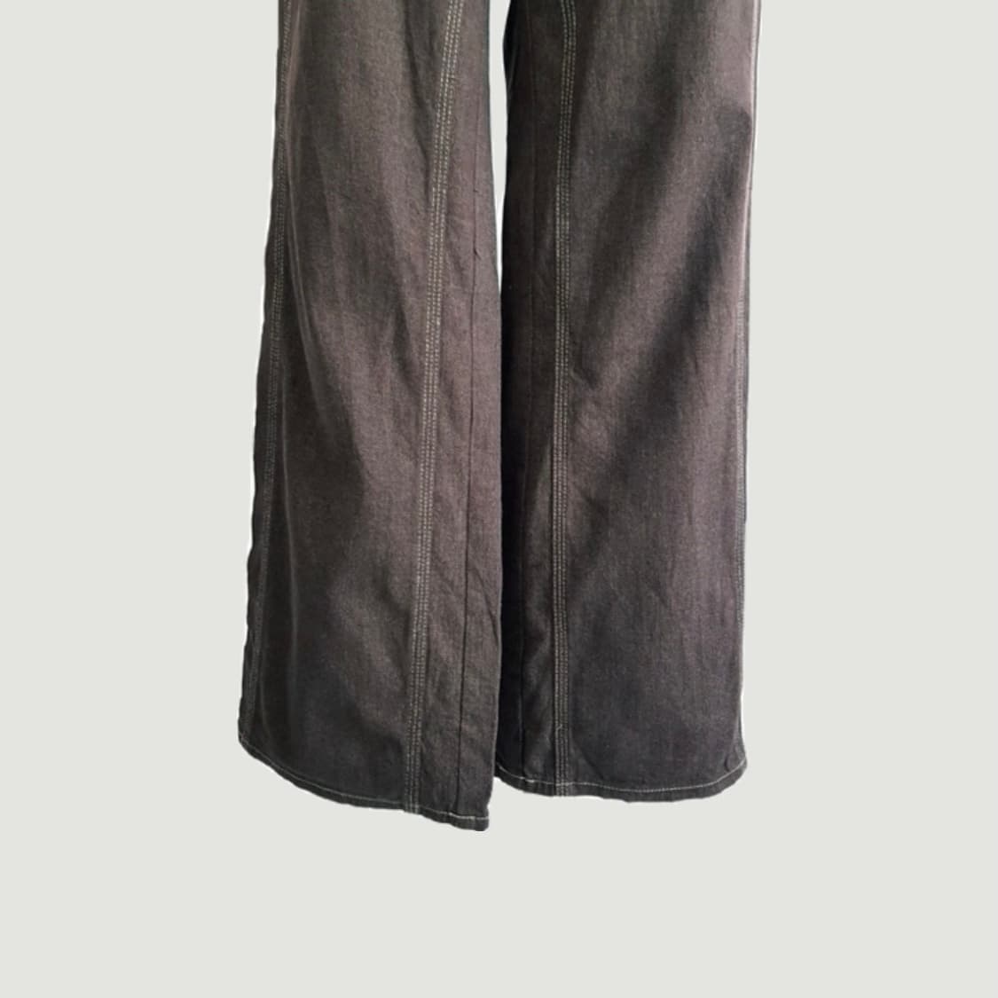 jpn) vintage brown denim pants 상품이미지3