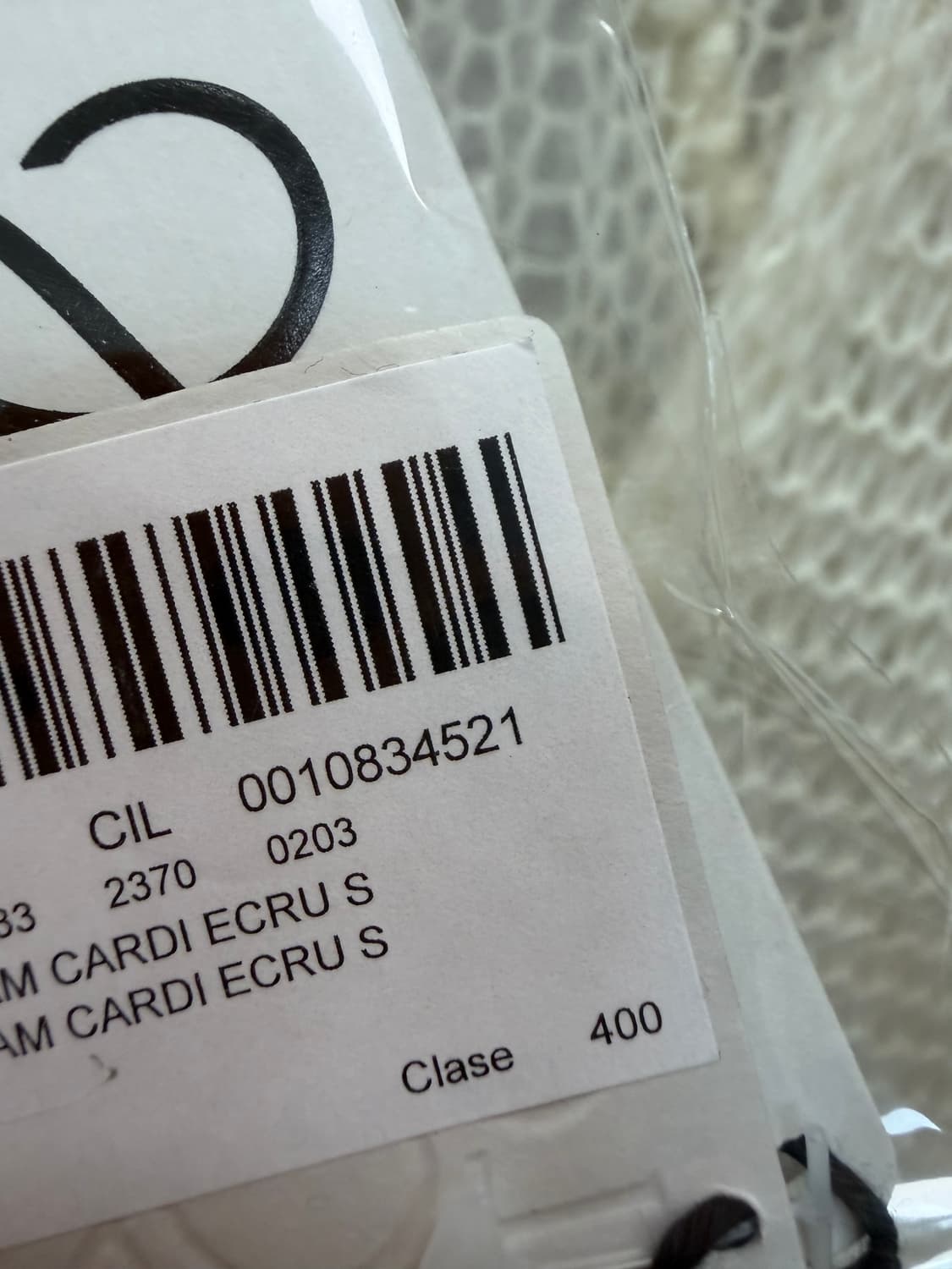 로에베 아나그램 로고 모헤어 블랜드 가디건 ( 여성 오버핏 ) 상품이미지7