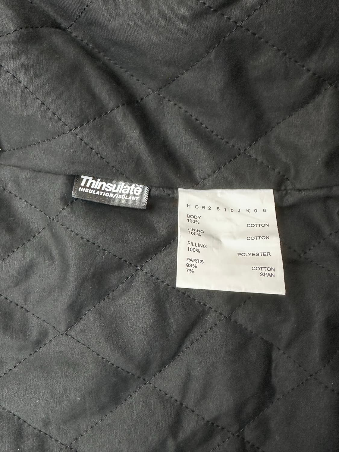 [4] 정품 해칭룸 코듀로이 탱커 자켓 블랙 상품이미지5