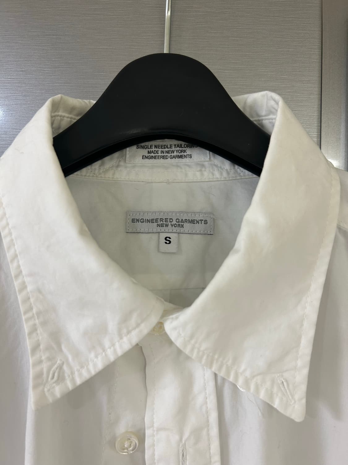 엔지니어드가먼츠 19th BD셔츠 화이트 S 상품이미지2
