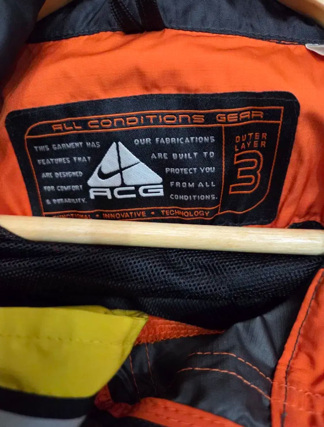 00's 나이키 ACG 파워 오렌지 마운틴 자켓 상품이미지3
